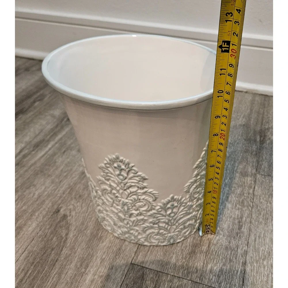 Ceramic Wastebasket 10